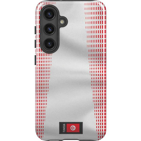 Tunisia Soccer Flag Galaxy S25 Plus Impact Case